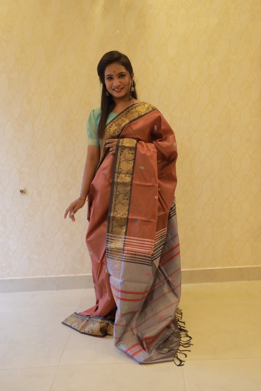 Banana pith saree