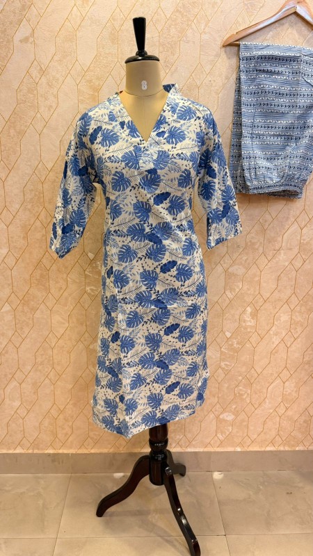 Azure Tropical Breeze Co-Ord Set