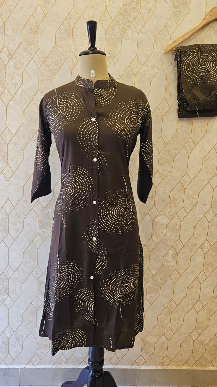 Espresso Orbit Co-Ord Set