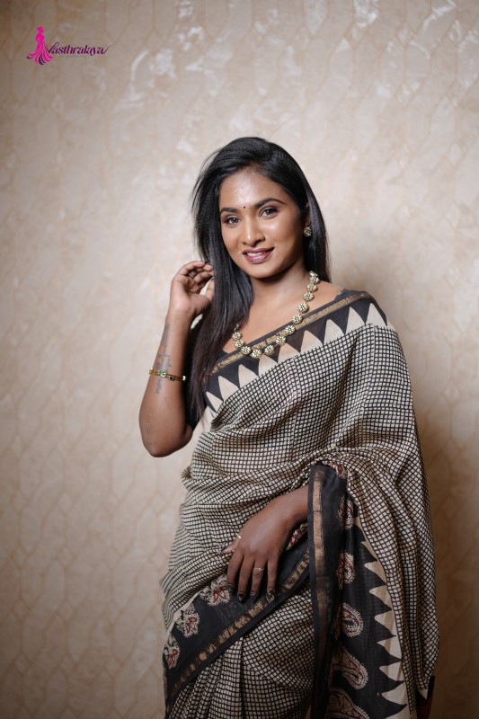 Chanderi  silk saree