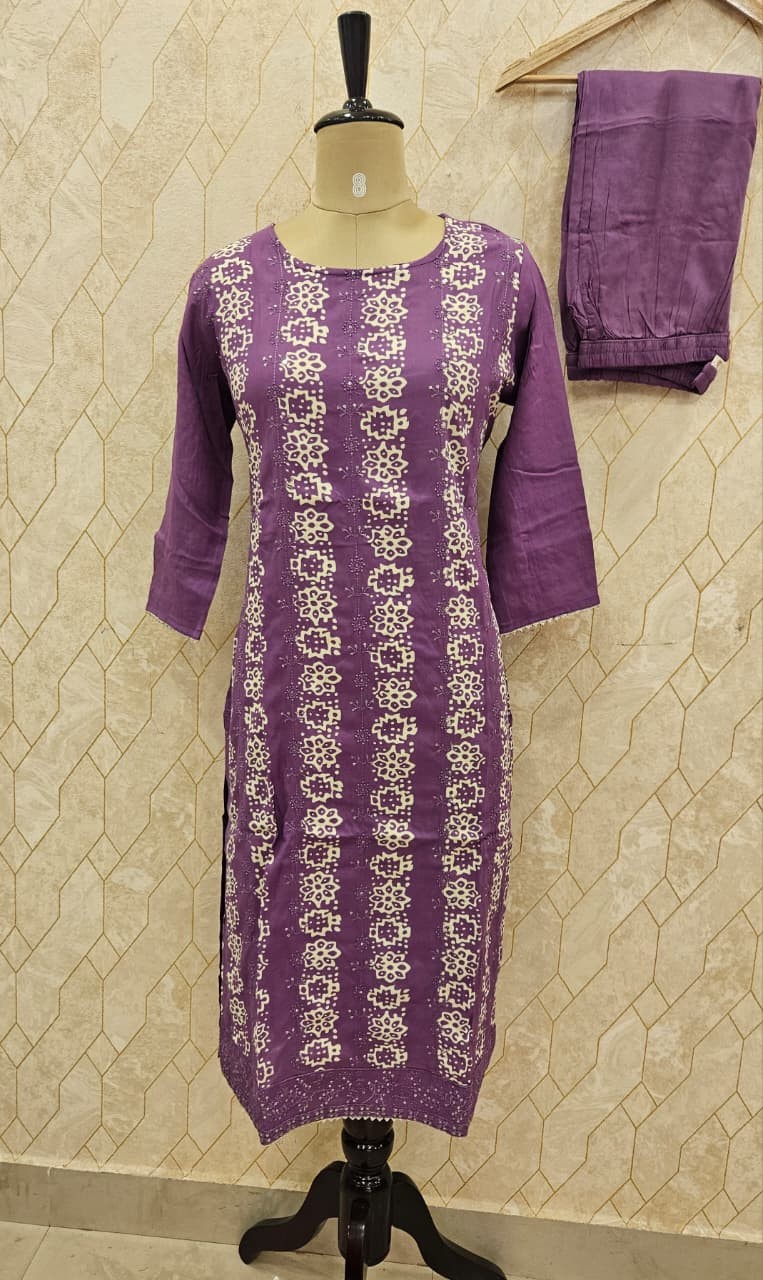 Amethyst Heritage Co-Ord Set