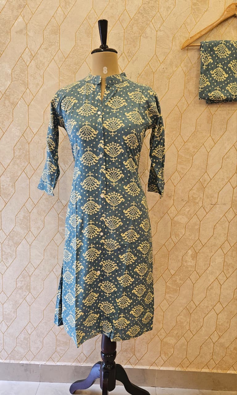 Aqua Flora Co-Ord Set