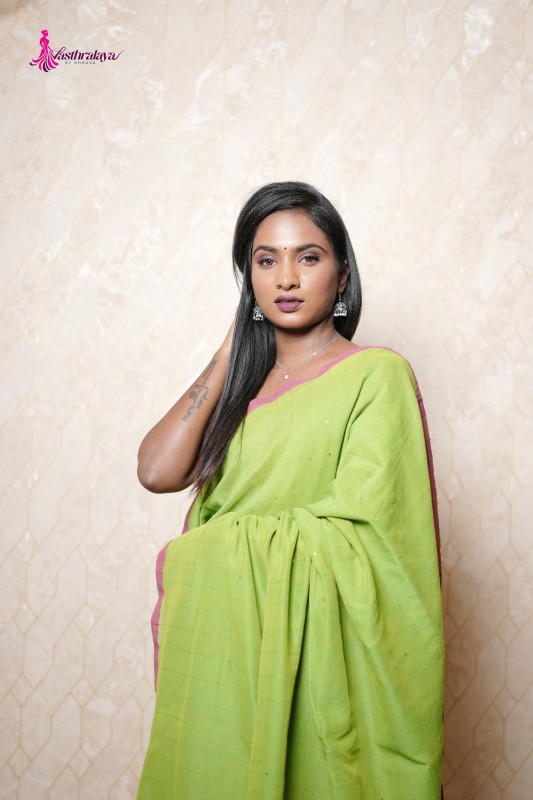 khadi cotton Saree